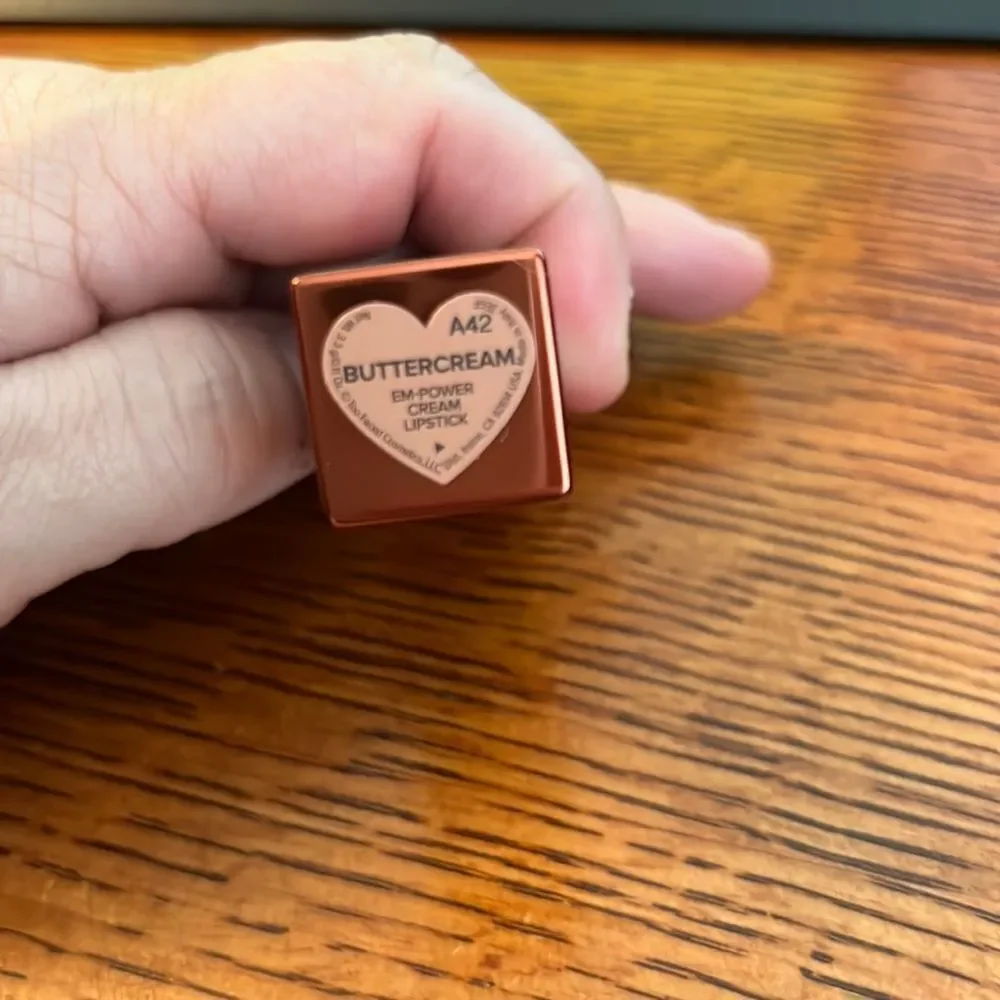 NIB Too Faced Buttercream Cocoa Bold Lipstick New Full Sz